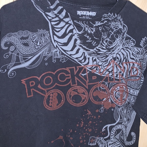 Y2K Rock Band Video Game Promo T-Shirt - Picture 2 of 5